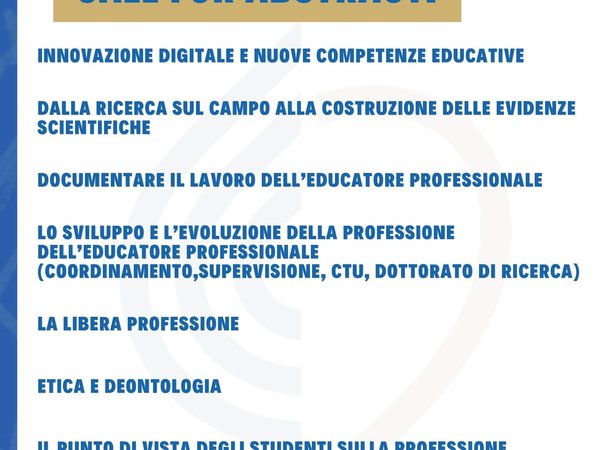 CALL FOR ABSTRACT