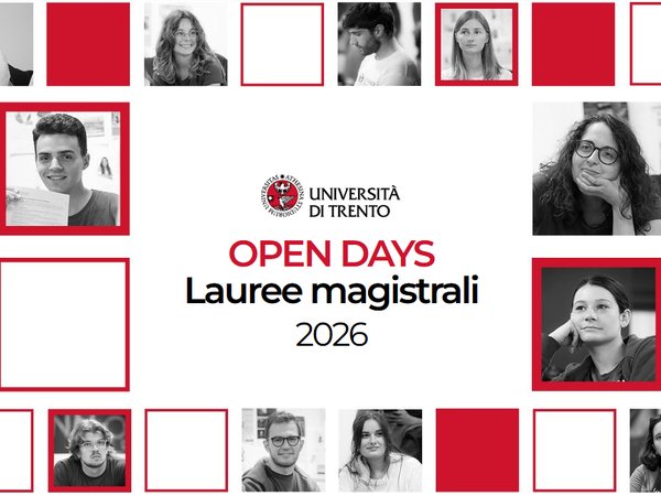 Open Days Lauree Magistrali UniTrento